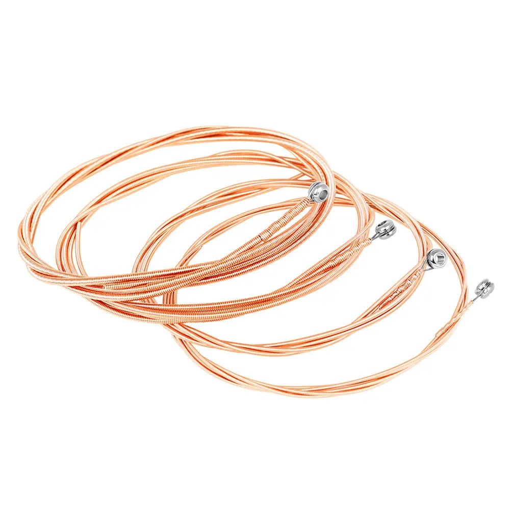 

4Pcs Bass Accessories Alloy Strings Sturdy and Resistant to Wear Easy to Use for Beginners and Pros Alloy Strings