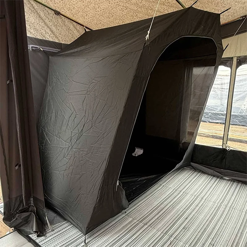 

140x220cm Universal Inner Awning Tent For Caravan Motorhome Trailer Camping Bedroom Privacy Tent