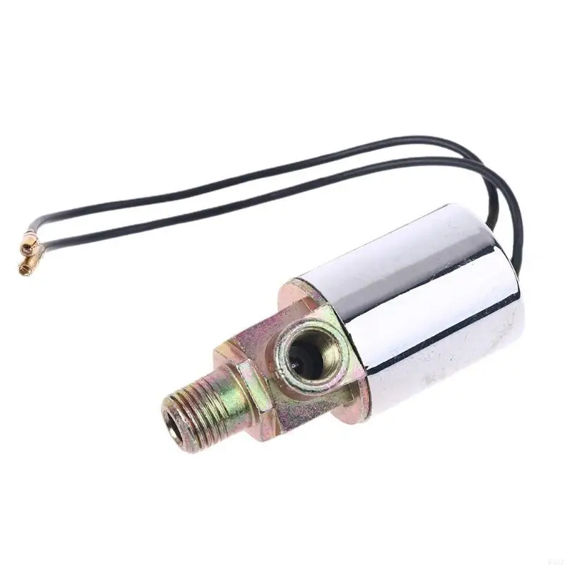 

2025 New for DC 12V 1/4" Horn Electric Solenoid for Valve Heavy Duty for Car Train Truck