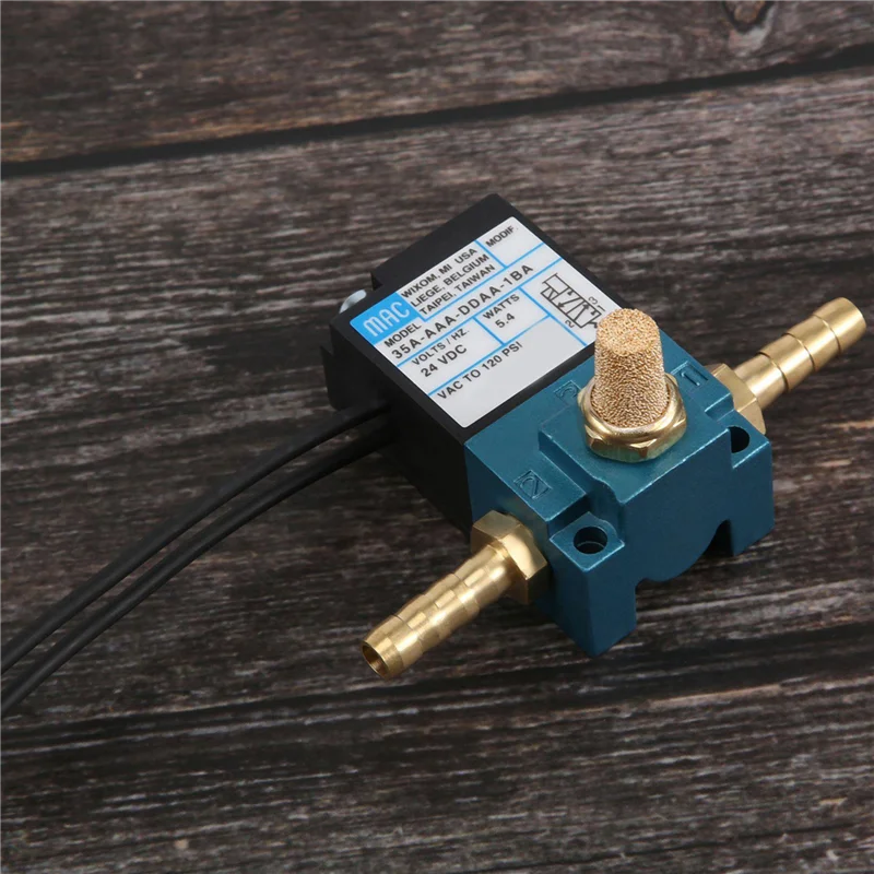 

B23B 3X DC 24V 5.4W ECU 3 Port Electronic Boost Control Solenoid Valve 35A-AAA-DDAA-1BA With 9Pcs Fittings Kits