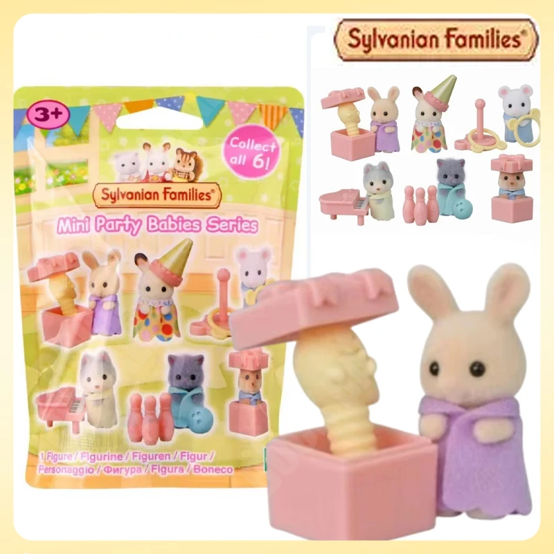 

In Stock Sylvanian Families Forest Ocean Magical Fruits Hairdressing Series Blind Bags Child Gift Customized Room Ornament