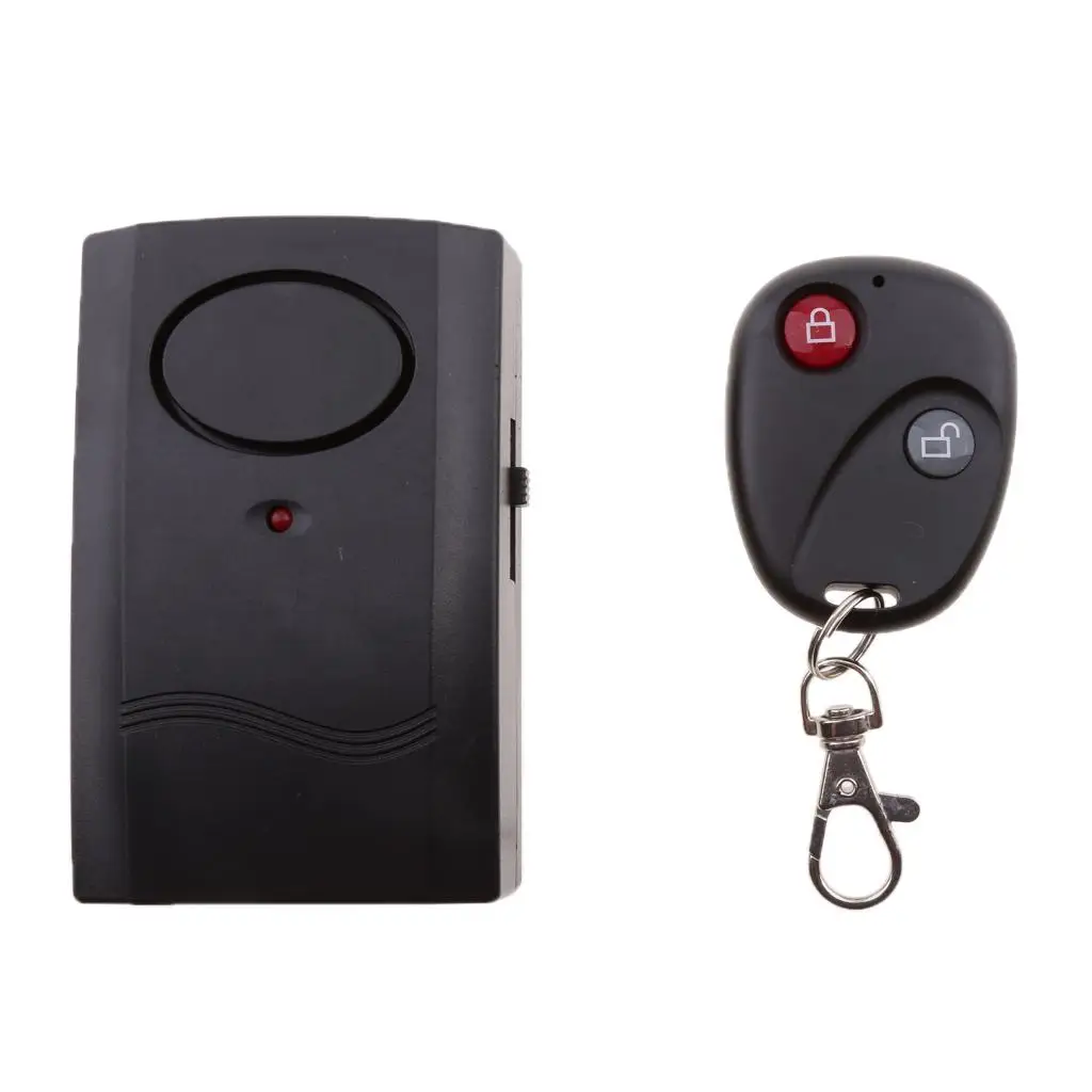 Wireless Remote Vibration Alarm Motorcycle Anti-theft Security System for Home Garage and Electric Scooter Safety