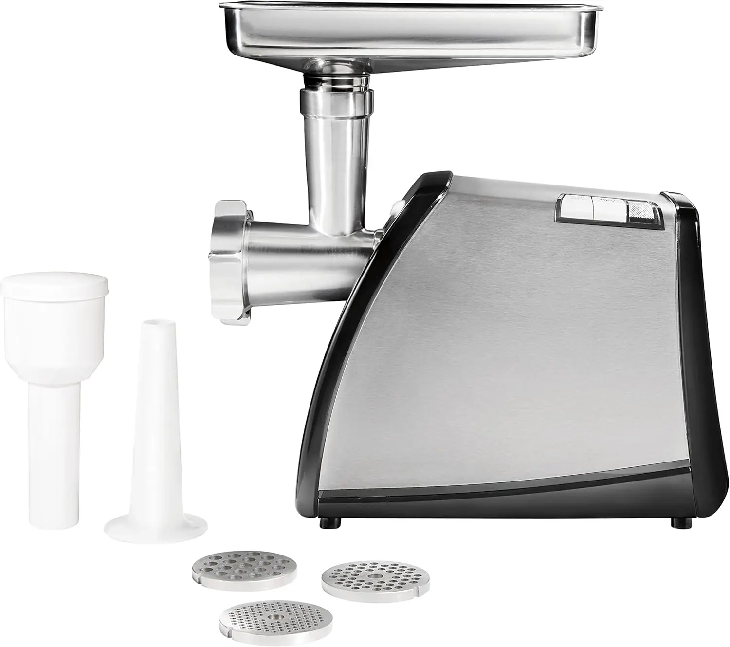 Electric Meat Grinder & Sausage Stuffer, #8 650 Watt, 7/8 HP Motor, Grinds 3 lbs Per Minute