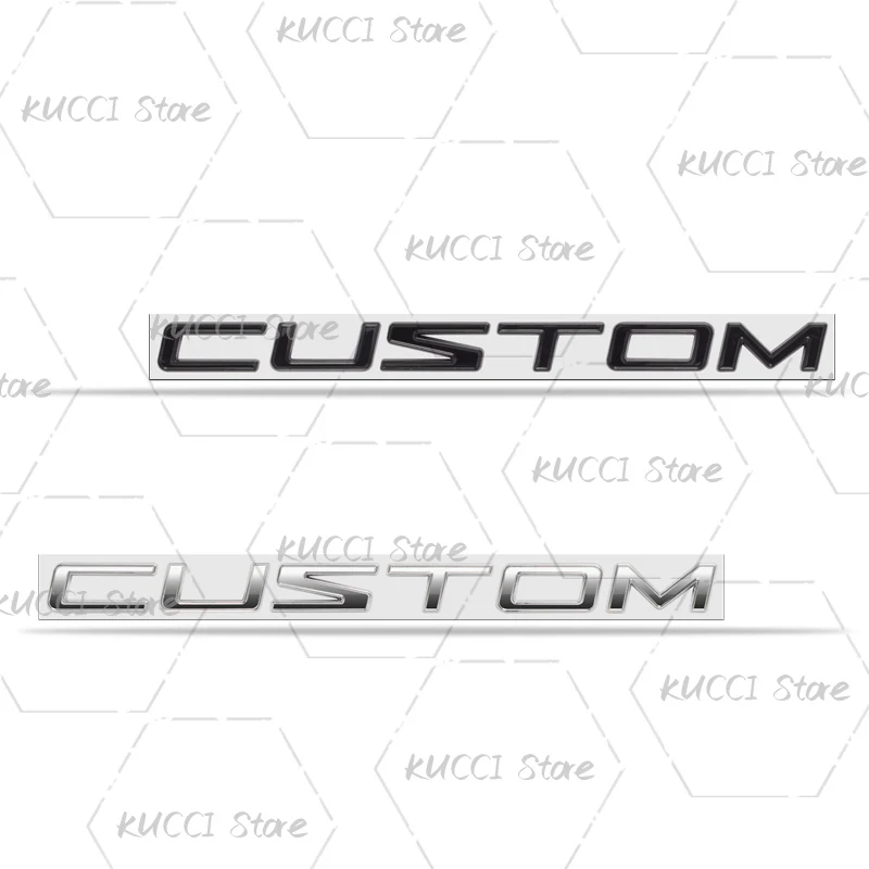 3D Car Sticker Custom Logo Metal Emblem Badge Decals For Ford Transit Tourneo Tuning Van V348 MK7 MK8 Hybrid EcoBoost