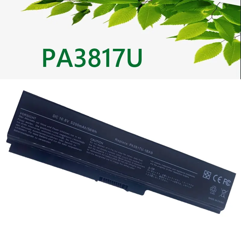 بطارية كمبيوتر محمول توشيبا الأقمار الصناعية ، PA3817U-1BRS ، PA3817U ، A660 ، C640 ، C600 ، C650 ، C655 ، C660 ، L510 ، L630 ، L640 ، L650 ، L670 ، L770 ، PA3818U