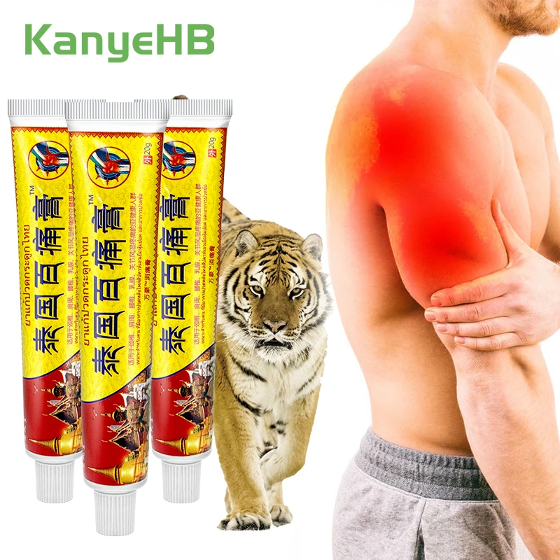 

3pcs Thailand Pain Relief Ointment Neck Back Muscle Knee Injury Analgesia Cream Rheumatism Arthritis Sciatica Health Care A1537