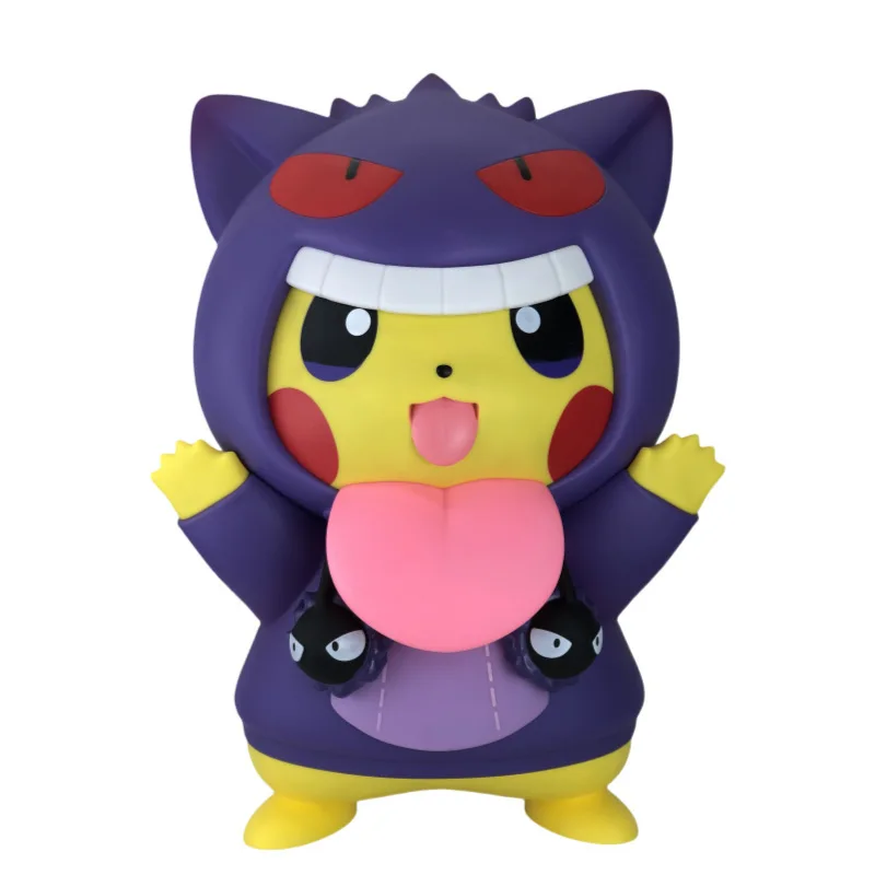 Figurines d'action Gengar IQUE dex pour enfants, ornements super grands, modèle Wisures, réplique Anime, décoration de collection, jouet Kawaii, 42cm, 1:1