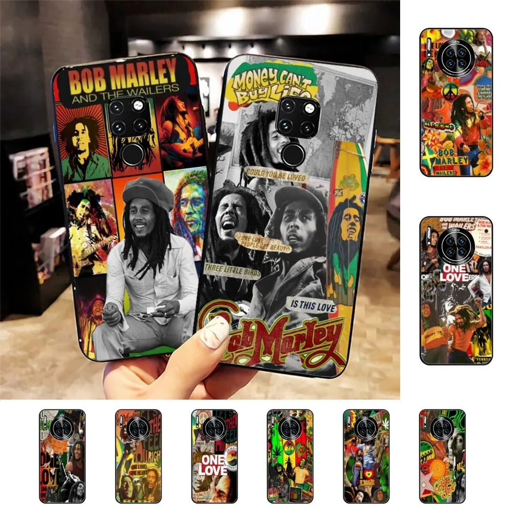 Reggae Wailing Wailers Bob Marley Phone Case For Huawei Mate 10 20 30 40 50 lite pro Nova 3 3i 5 6 SE 7 pro 7SE