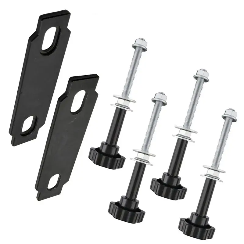 Traction Board KIT Escape Board Mount Safetys Traction Board Universal Car Recovery Board Mounting Pins Base Plates Kits