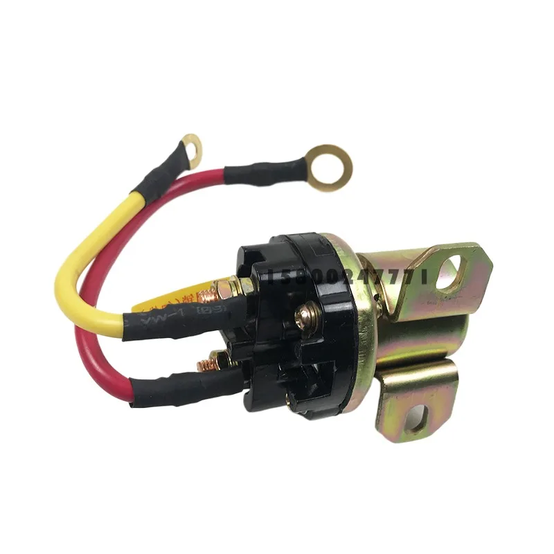 Excavator accessories for Caterpillar E312/320/B/C/D starter motor relay/S6K Mitsu-bishi engine