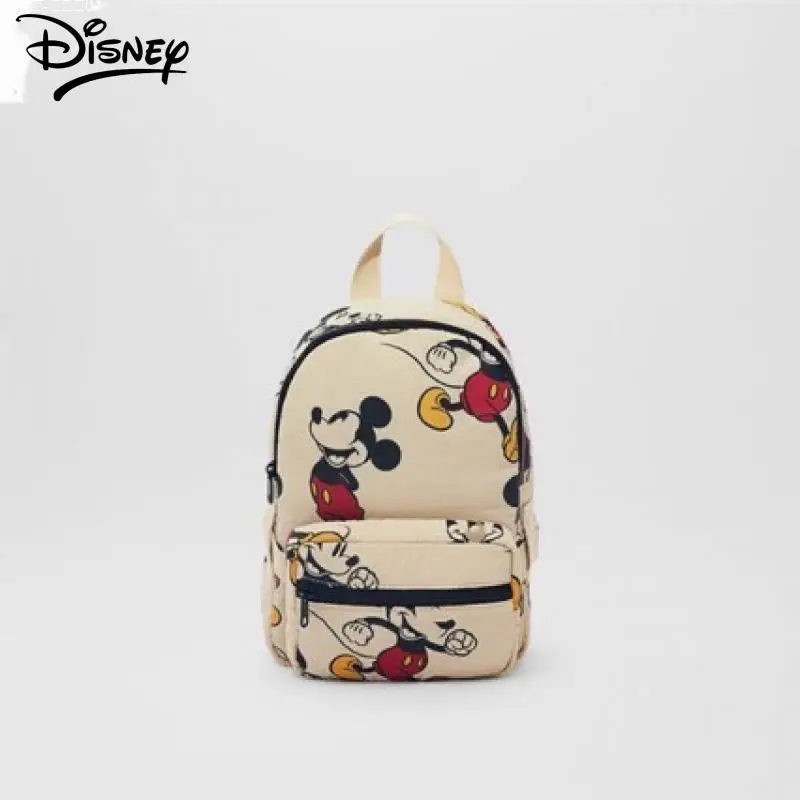 

Disney New Fashionable Mickey Mouse Pattern Children's School Bag Cute Children Small Backpack Mickey Print Lightweight Backpack