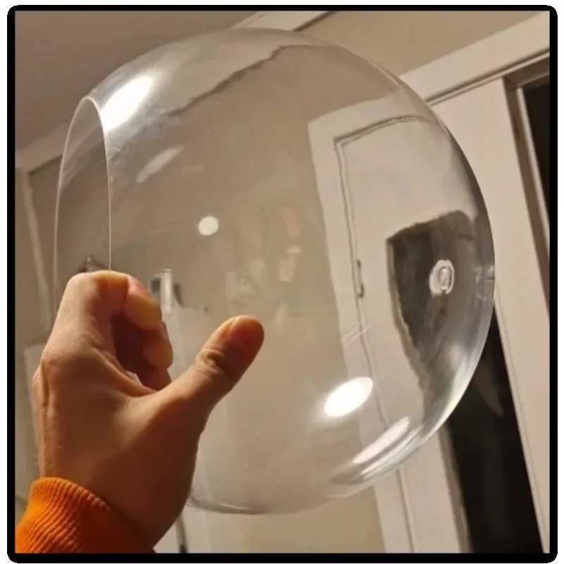 High Clear Acrylic Round Sphere Cover, Custom Size Available, Hollow Globe Photo Prop for Character Portrait Photography