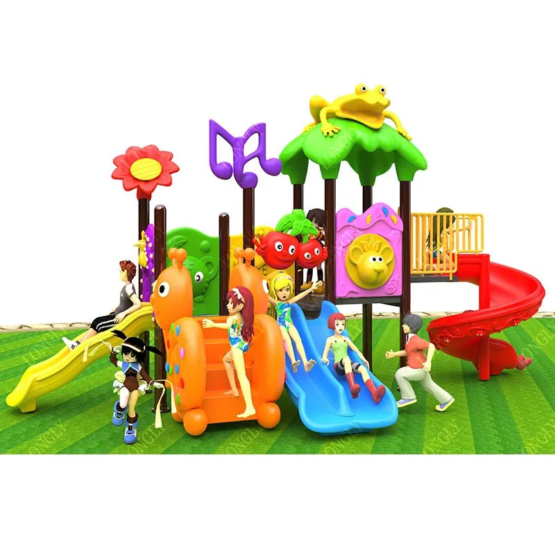 

Стильная детская горка для уличных игровых площадок и парков развлечений