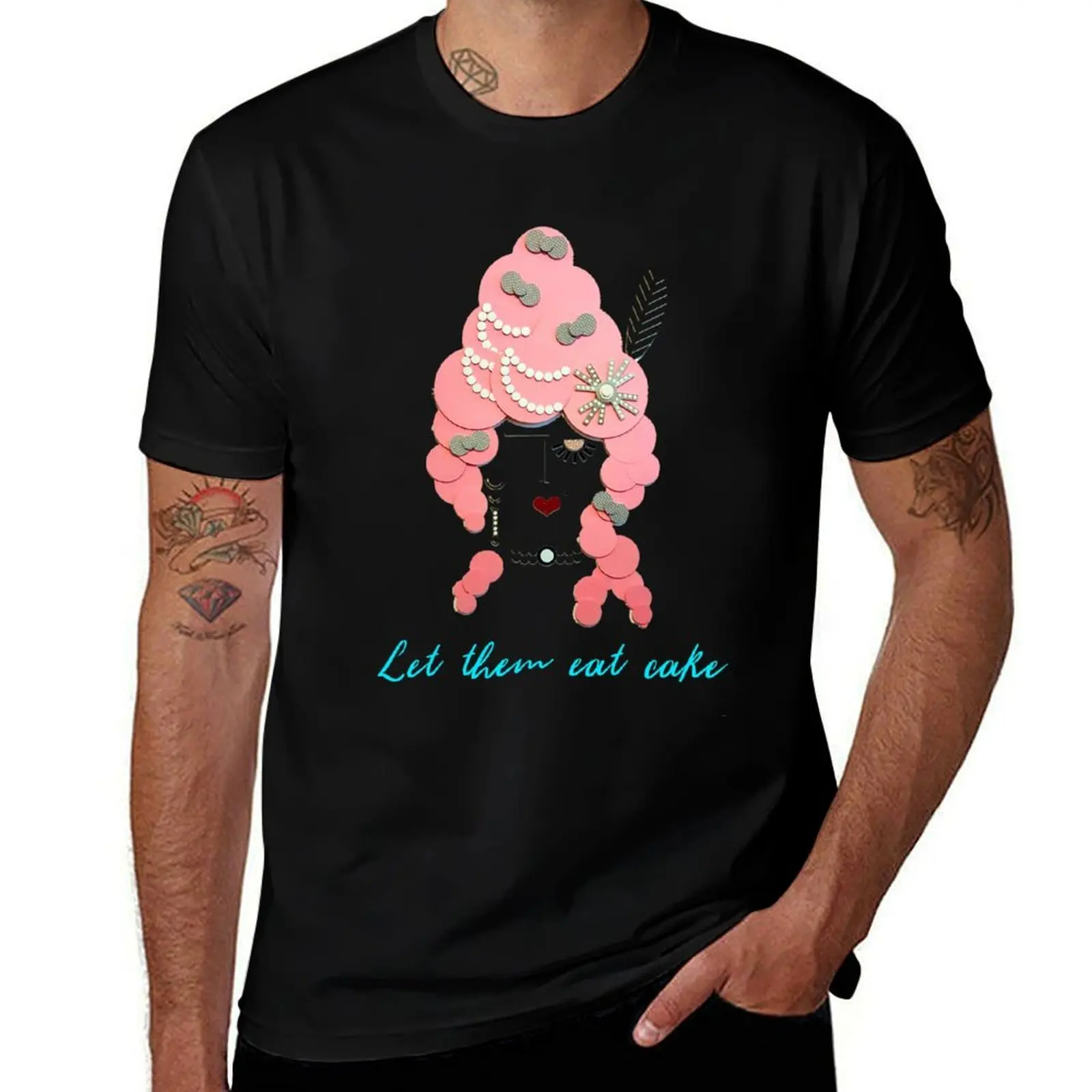 Let Them Eat Cake T-Shirt Soft Anti-Shrink Cotton Tee T-Shirt