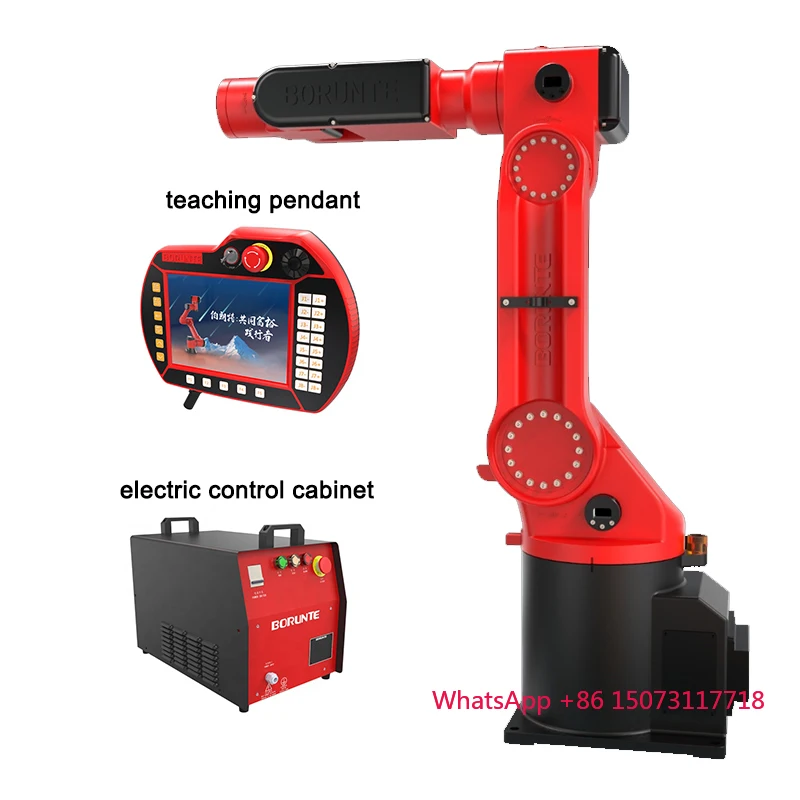 Easy Operation 5KG Payload Six-Axis Articulated Industrial Robot Arm for Lightweight Products Grinding Sanding Welding Spraying