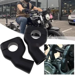 For Triumph Bonneville T100 T120 Bobber Black 2016-2019 Motorcycle Handlebar Heightening Code Riser Mount Clamp Adapter