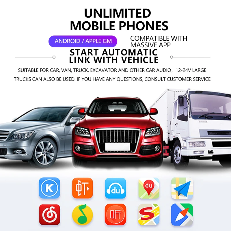 Bluetooth 5.4 FM Transmitter With Mic Handsfree Call USB Wireless Adapter Lossless Stereo Music Audio Receiver For Car FM Radio view 4