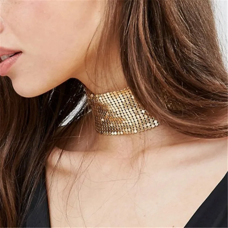 Rock Personality Exaggerated Necklace European American Summer Trendy Delicate Pendant Fashion Dress Accessories