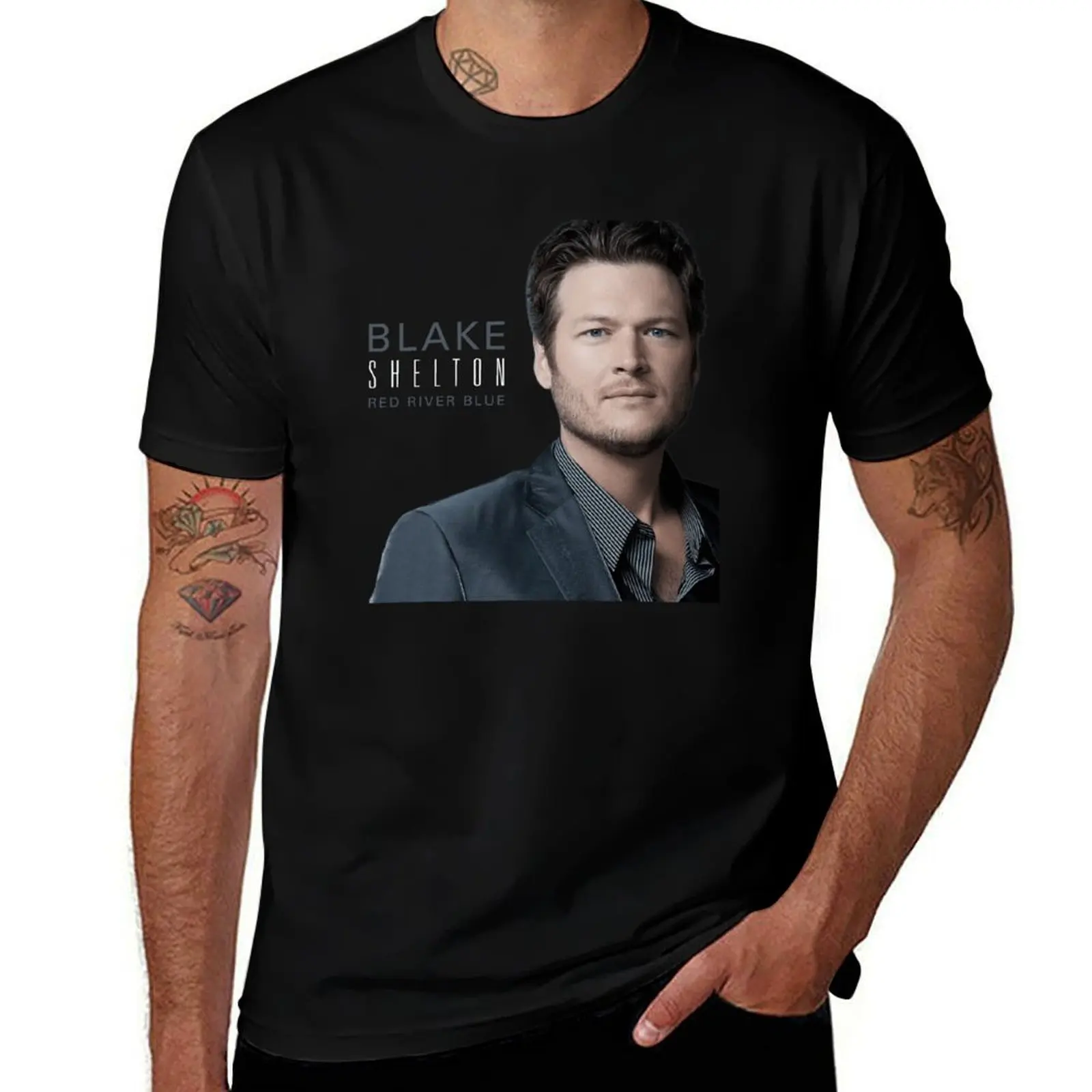 Blake Shelton God Gave Me You Training T-Shirt Outdoor Working T-Shirt