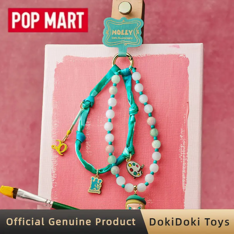 

POPMART Molly Scenery Along The Way Series Decorative Charm Blind Box Collect Toy Molly 20th Anniversary Periphery Figure Gift