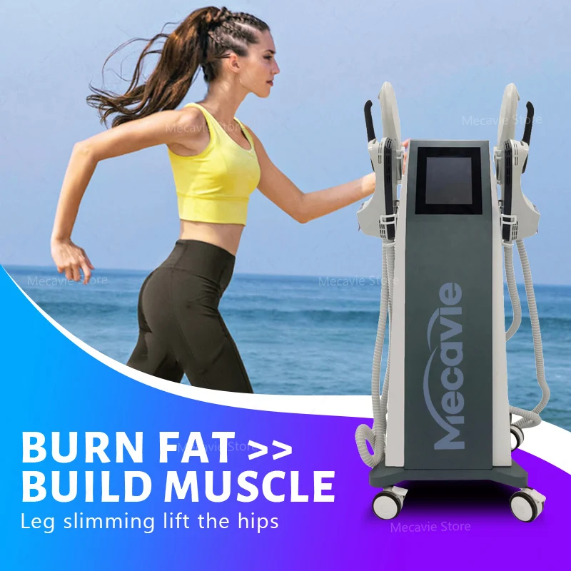 Body Sculpt Machine HIEMT Electromagnetic Muscle Stimulator Fat Burning Butt Lifting Weight Loss Magnetic Slimming Machine