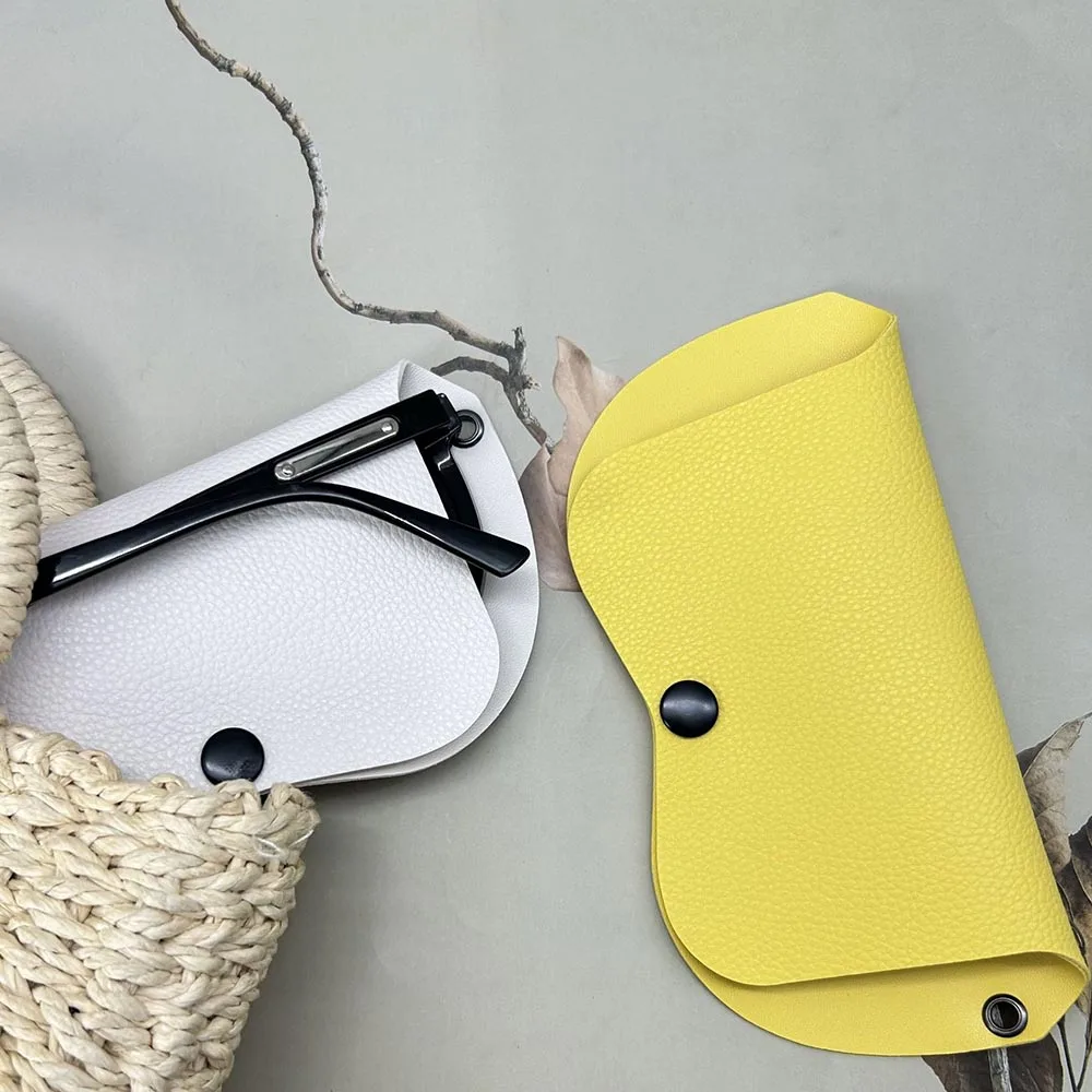 

Портативный футляр для очков, портативный кожаный держатель для очков, сумка для хранения солнцезащитных очков, защитный рукав из искусственной кожи для хранения солнцезащитных очков