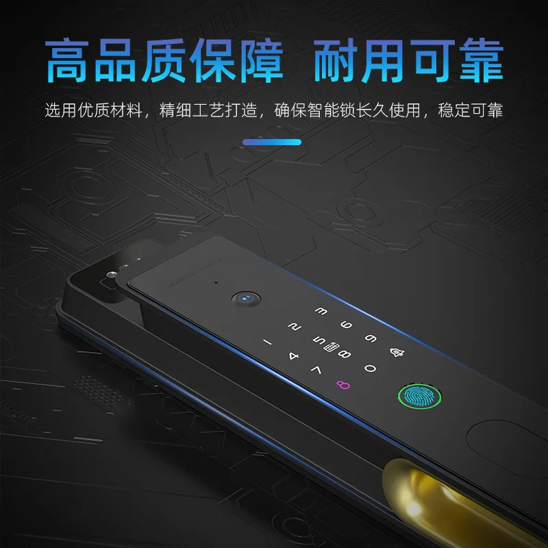 Rixiang anti-theft door fingerprint lock remote control ttlock household face wifi smart lock source factory wholesale