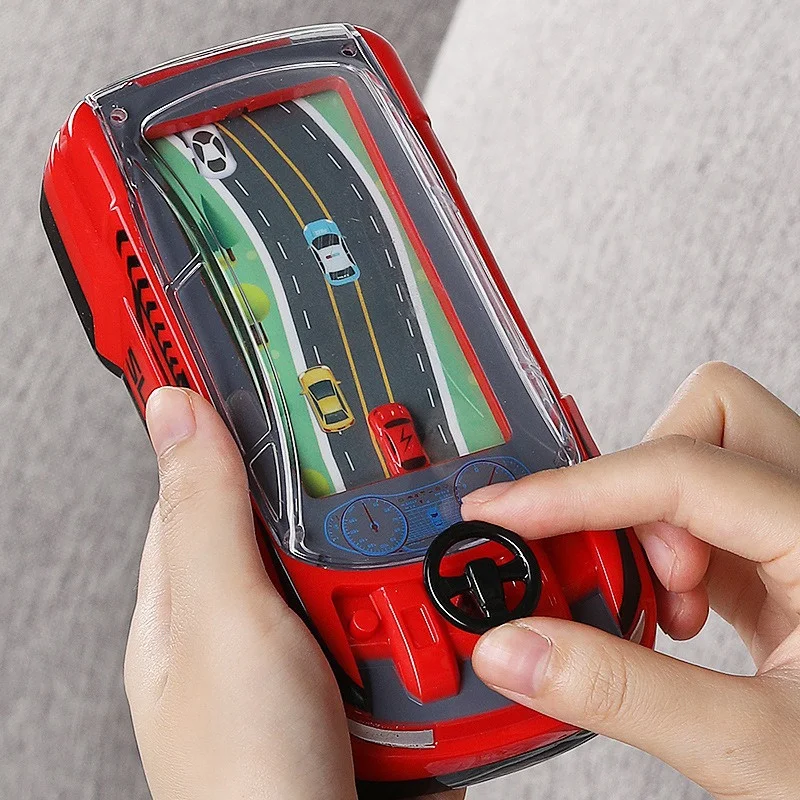 Racing Challenge Children's Electric Toys Simulation Driving Steering Wheel Table Games Toys Mini Game Console Gift for Kids