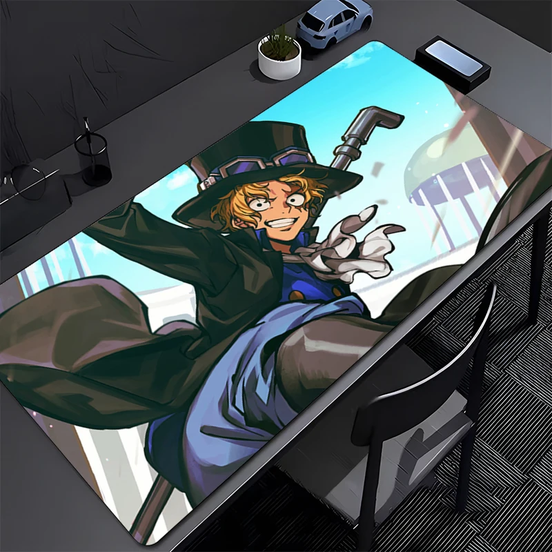 

ONE PIECE sabo Mousepad New MousePads Keyboard Pad Mouse Mat Gamer Soft Office Carpet Table Mat Desktop PC carpet Big Mouse Pad