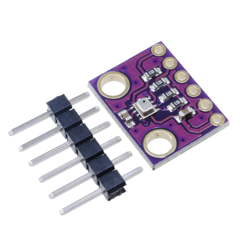 Módulo de presión de aire con Sensor Digital para Arduino, placa electrónica con rango de presión de 3,3 ~ 1100hPa, 10/5/1 piezas, BMP280, 300 V, I2C, SPI