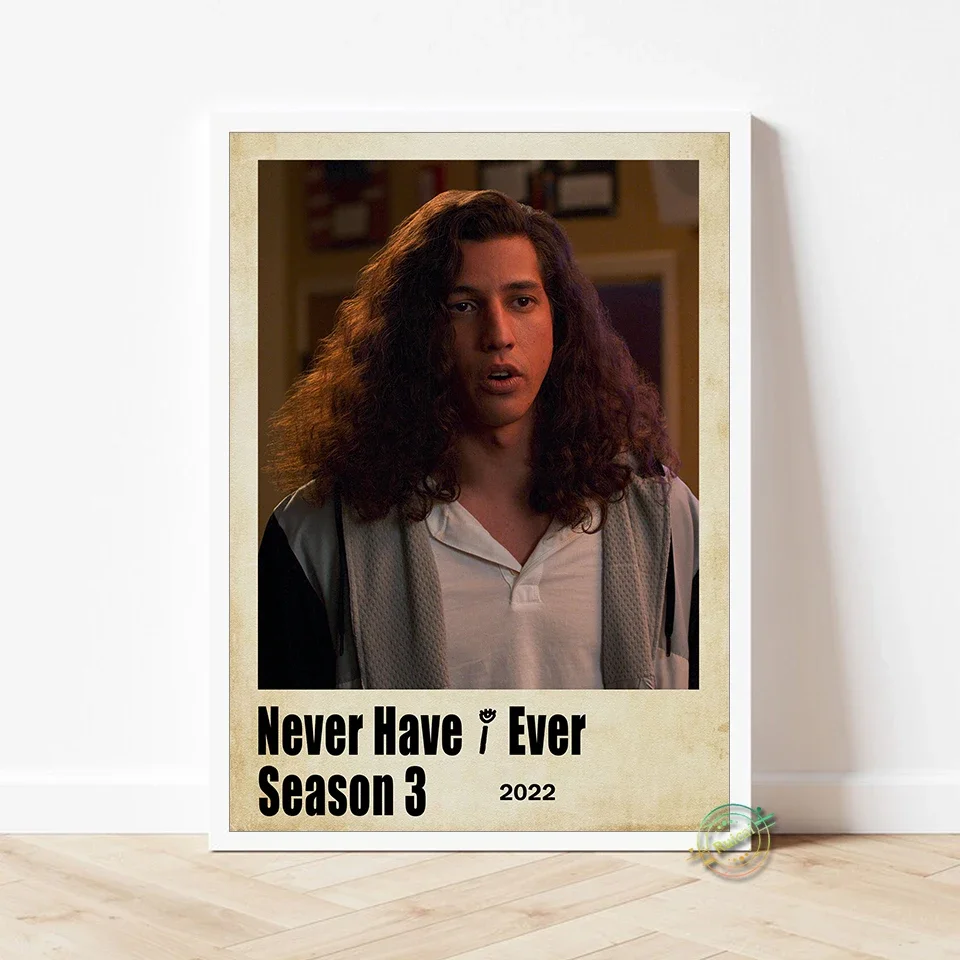 لم أبدًا ملصقًا للعب التلفزيوني على القماش ملصقات ومطبوعات فنية جدارية لغرفة المقهى وديكور المنزل هدية