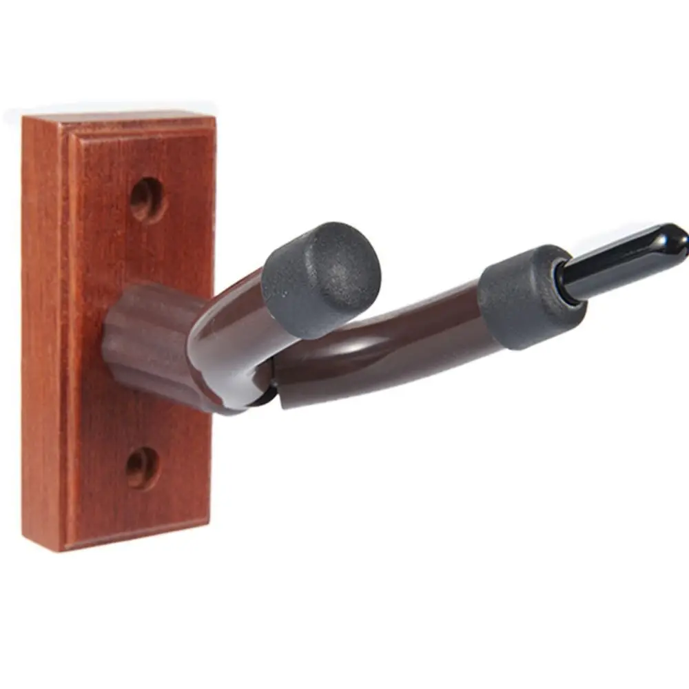 

High Quality Wood Base Violin Hanger Hook Wall Mount with Bow Hook Violin Hanger Non-slip Violin Display Rack Erhu