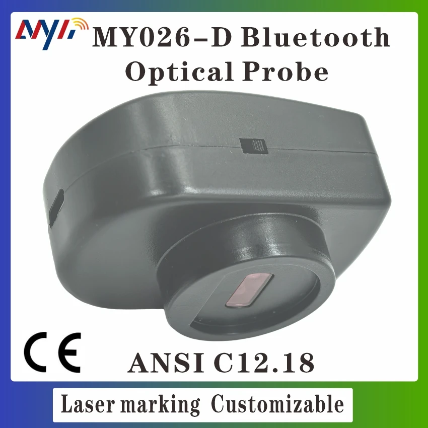 

Беспроводной Bluetooth BLE4.0 IR 940 нм оптический зонд ANSI TYPE-2 круглые метры C12.18 счетчик электроэнергии расход тепла и газа считывание