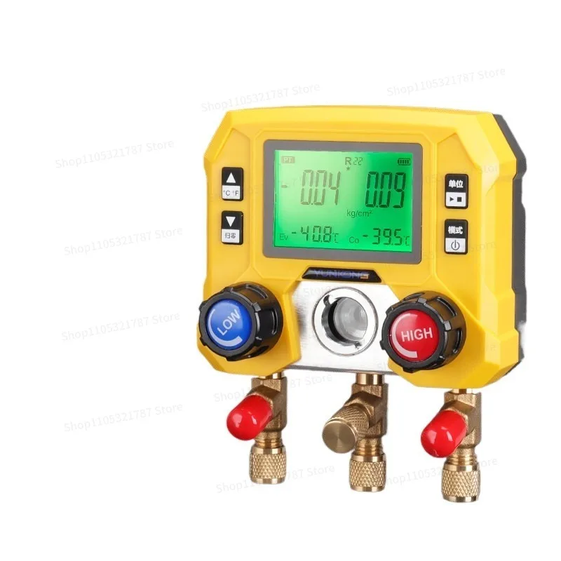 For MG-10 Digital Display Electronic Meter Automotive Air Conditioning Maintenance Evacuation Pressure Meter Snow Meter Tool