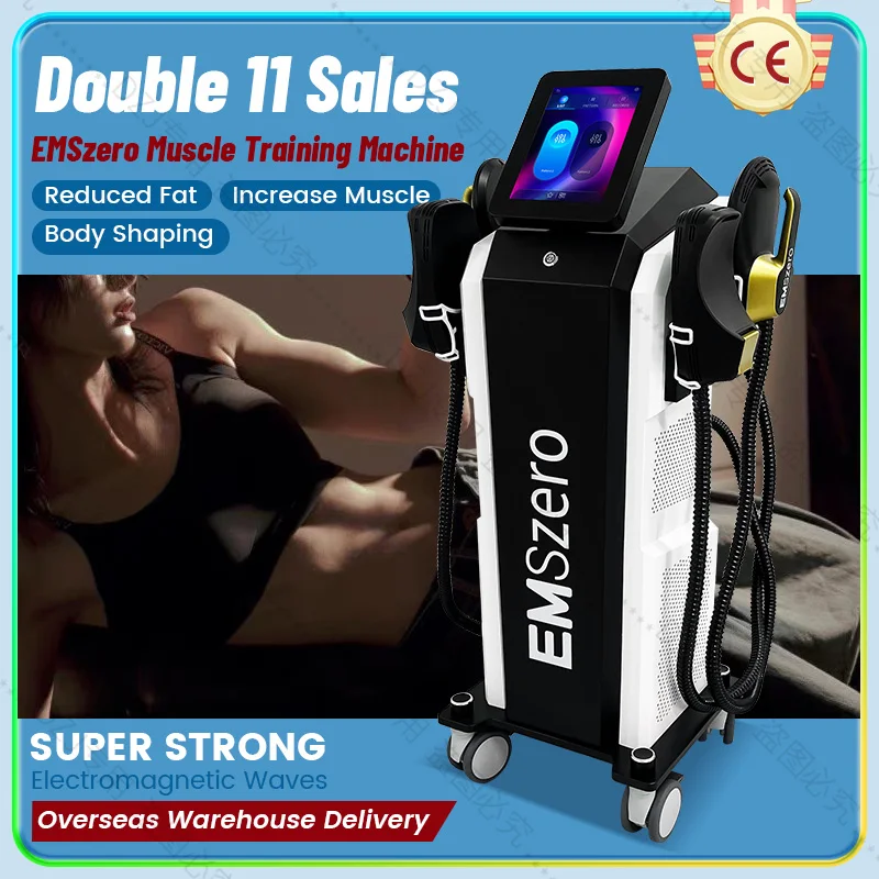 Double 11 Sales Professional EMSzero RF Machine Body Slimming Fat Burning Muscle Sculpt Electromagnetic Stimulate Buttock Toning