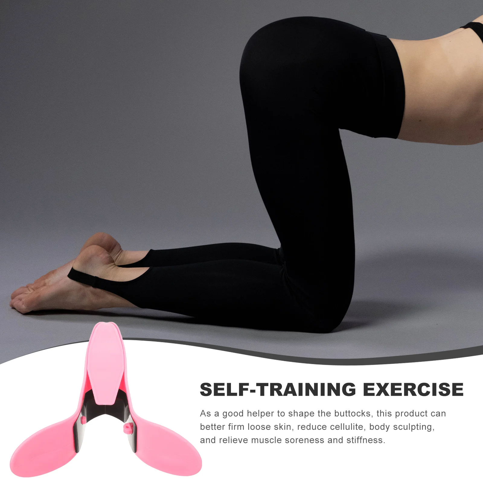 

Hip for Women Muscle Exerciser Adductor Exerciser Inner Thigh Slimmer Leg Press Machine Portable Workout