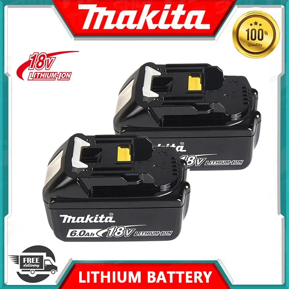 

Makita Li-ion Battery 100% Compatible Makita 18V Power Tools BL1830B BL1850B BL1850 BL1840 BL1860 Replacement Lithium Battery