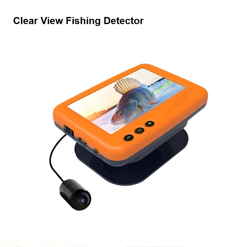 4.3 Inch Clear View Fishing Detector, Night Vision Fish Finder, Must-Have for Outdoor Ice Fishing
