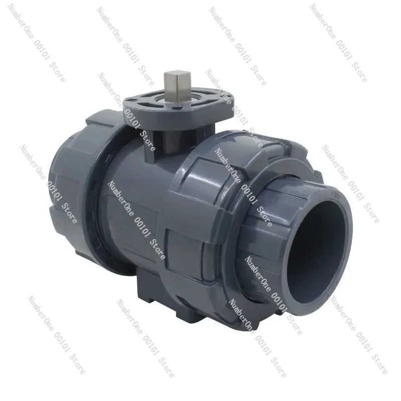 

1pc pvc motorized valve for pipeline electric actuator pneumatics shut off valve pvc plastic 15/20/25/32/40/50/65/80/100 ball