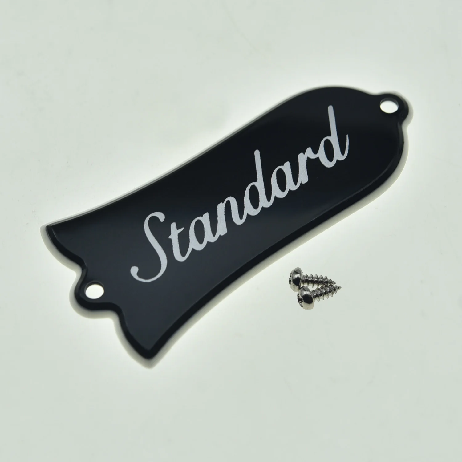 2-ply Truss Rod Cover with Silver Paint Number and Stainless Screws for Gibson LP Les Paul/SG/ES Electric/Acoustic Guitar Bass - view 6