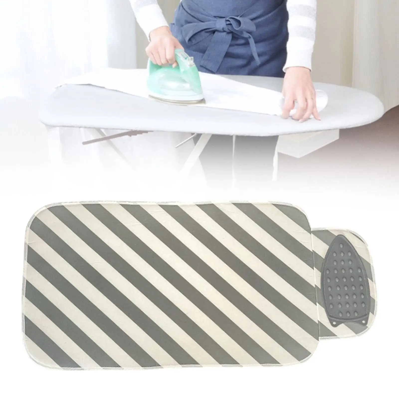 

Portable Ironing Pad Protective Compact Convenient Heat Resistant Cover Mat