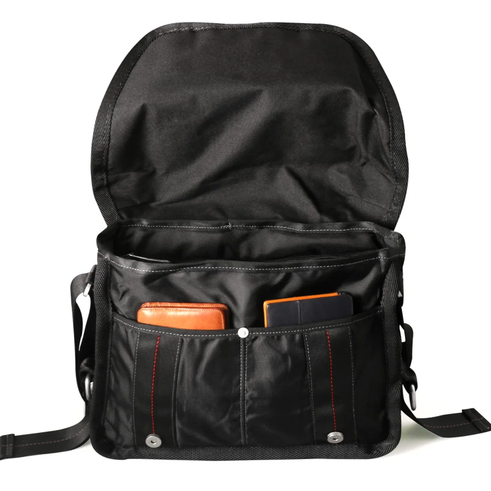 Waterproof Oxford Crossbody Bag Multifunctional Shoulder Bag Men's Lightweight Crossbody Bag Tote Handbag 14 inch Laptop Bags