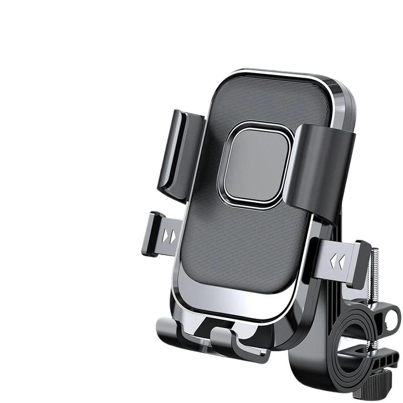 AliExpress NPY Motorcycles Bicycles Phone Holder Free Rotation Mobile Phone Navigation Aluminum Alloy Bracket Universal Anti-Fall Mount
