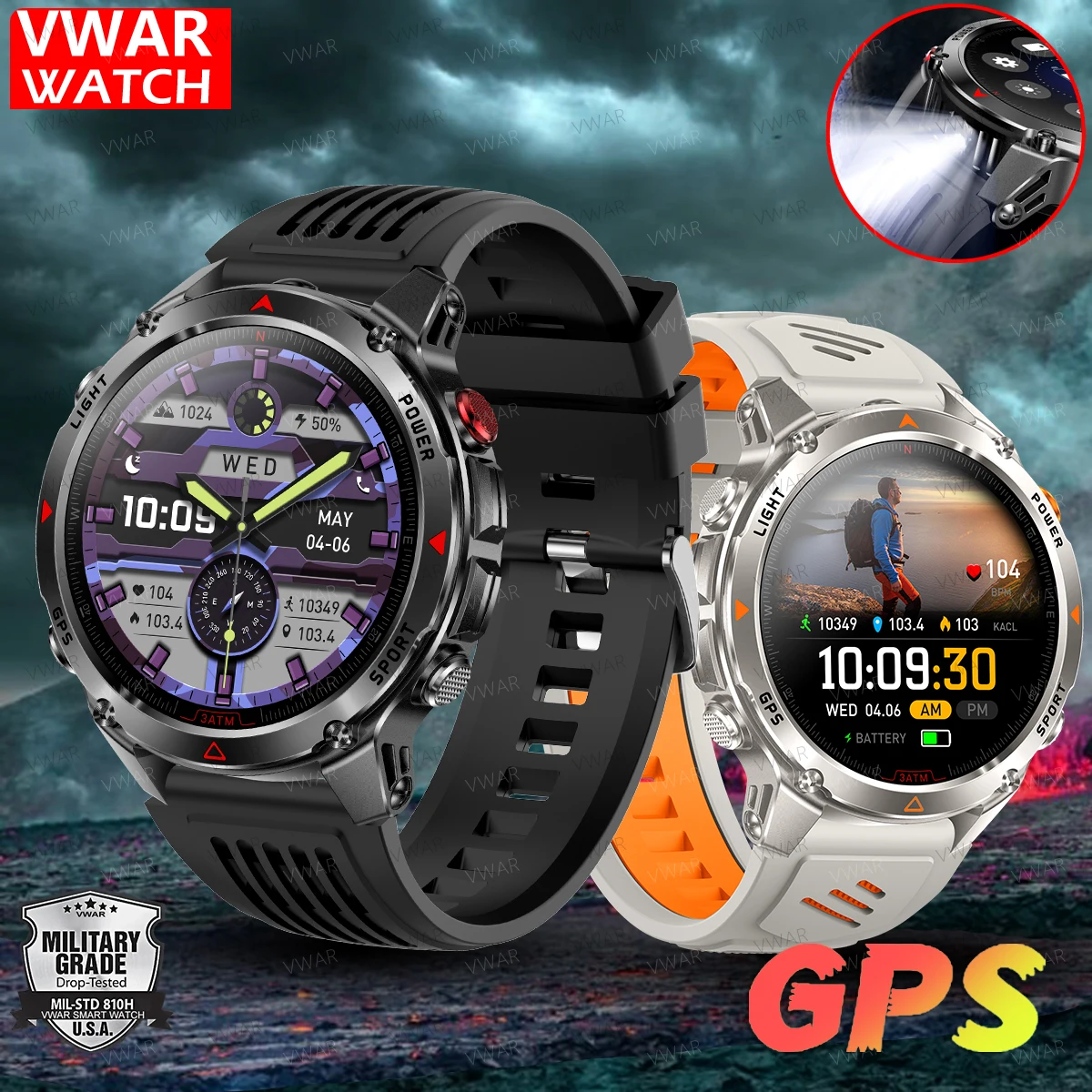 

2025 Новые профессиональные GPS спортивные умные часы для улицы RIDE Run GPS трек Часы для плавания Компас Высотомер 3ATM Спортивные браслеты для мужчин