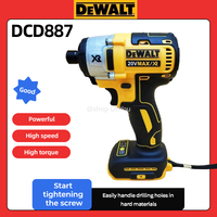 Dewalt DCD887 Cordless Impact Driver Electric Drill With 18V Lithium-ion Battery Brushless Motor LED Light Screwdriver hole saw