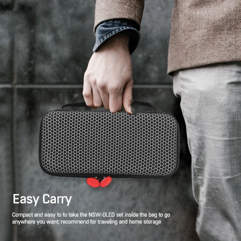 Tragbare Aufbewahrungstasche hart für Travel Carrying für Case Protector wasserdichter Gehäusebehälter für OLED