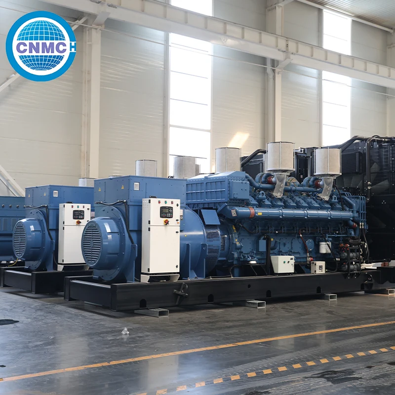 CNMC Open-Frame Generator 40KW 50KW 80KW 100KW Genset Customizable Emergency Power For Factory Commercial Applications
