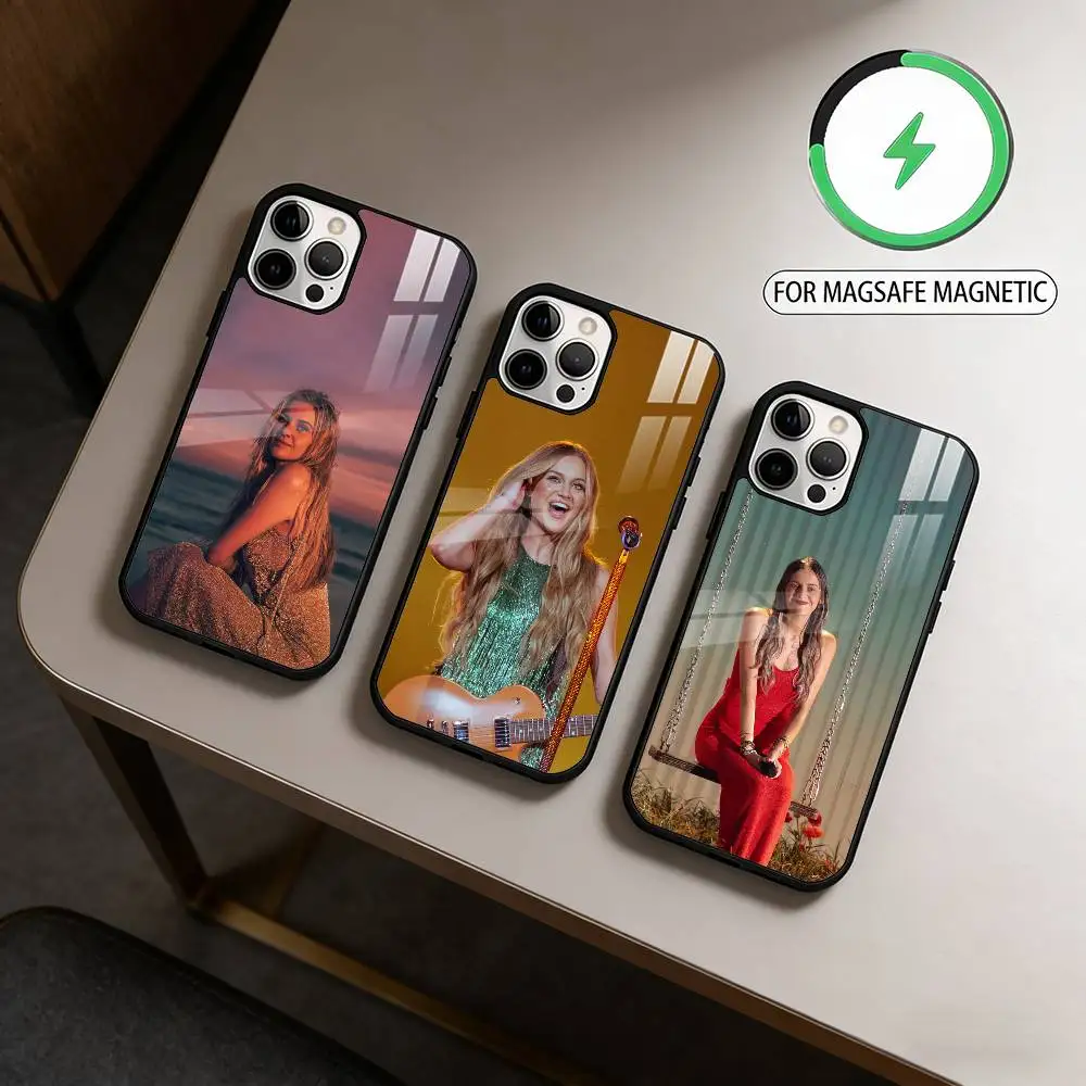 

COOL K-Kelsea Ballerini Магнитный чехол для телефона с беспроводной зарядкой Magsafe для iPhone 17, 16, 15, 14, 13, 12, 11 Plus, Pro Max