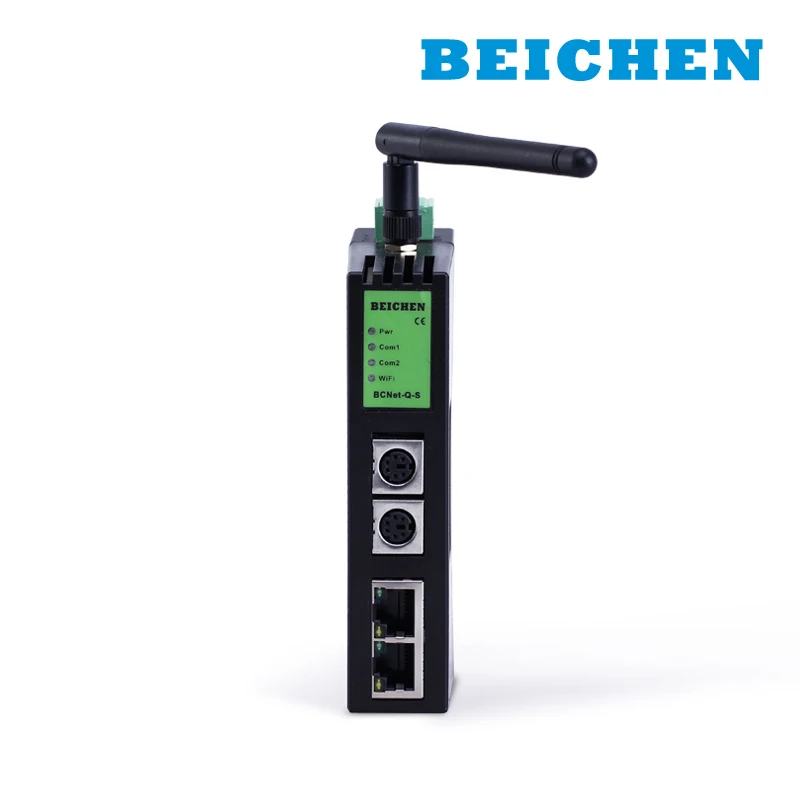 BCNet-Q-S لـ Mitsubishi Q Series PLC RS232 إلى MC MODBUS TCP وحدة الحصول على البيانات اللاسلكية WiFi #2