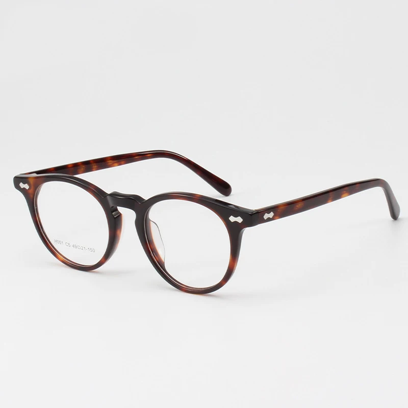 

Винтажные круглые ацетатные мужские оптические очки в оправе, женские очки Spetacle, очки по индивидуальному заказу, очки для близорукости по рецепту